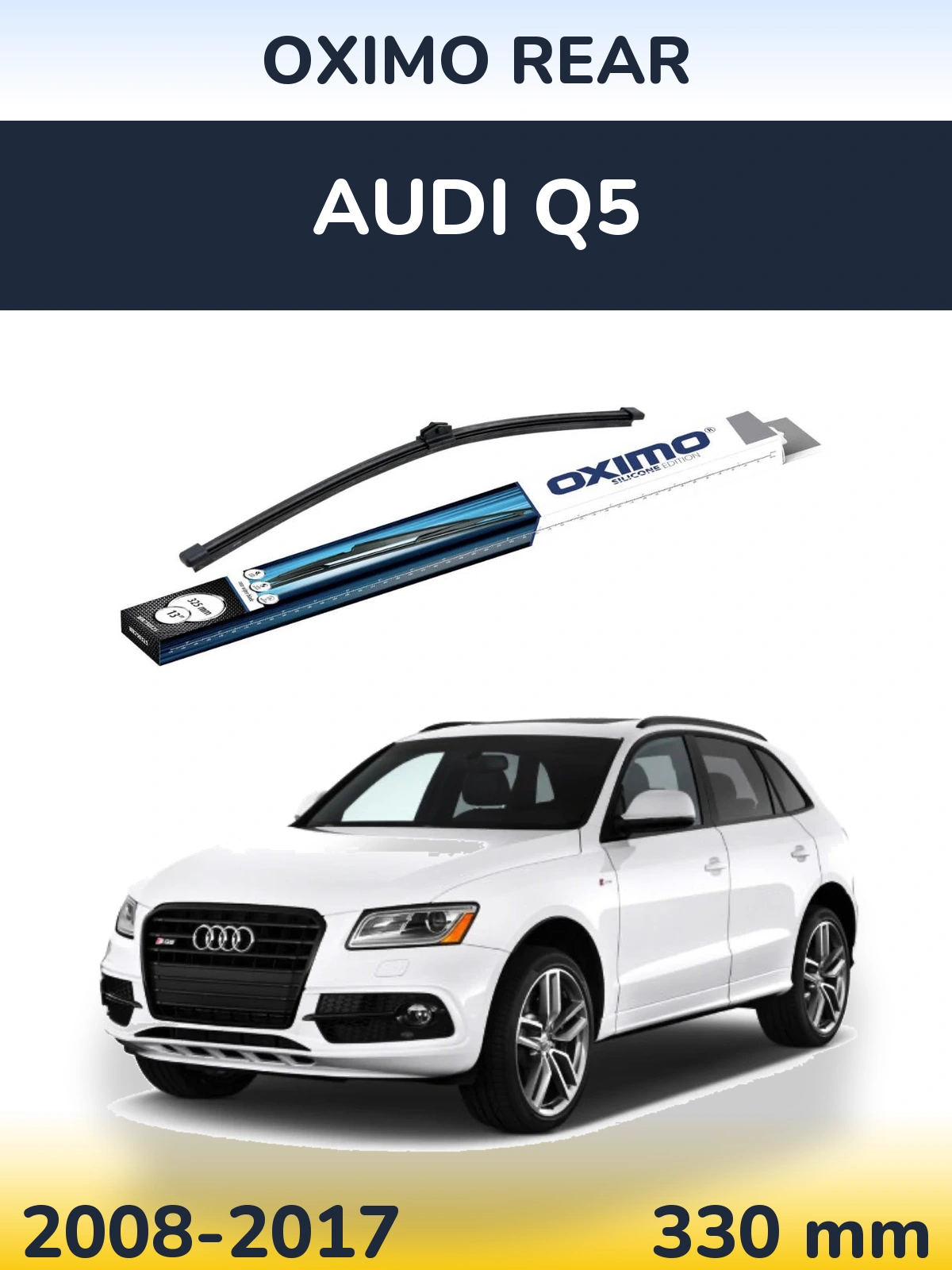 Torkarblad Oximo Rear för Audi Q5