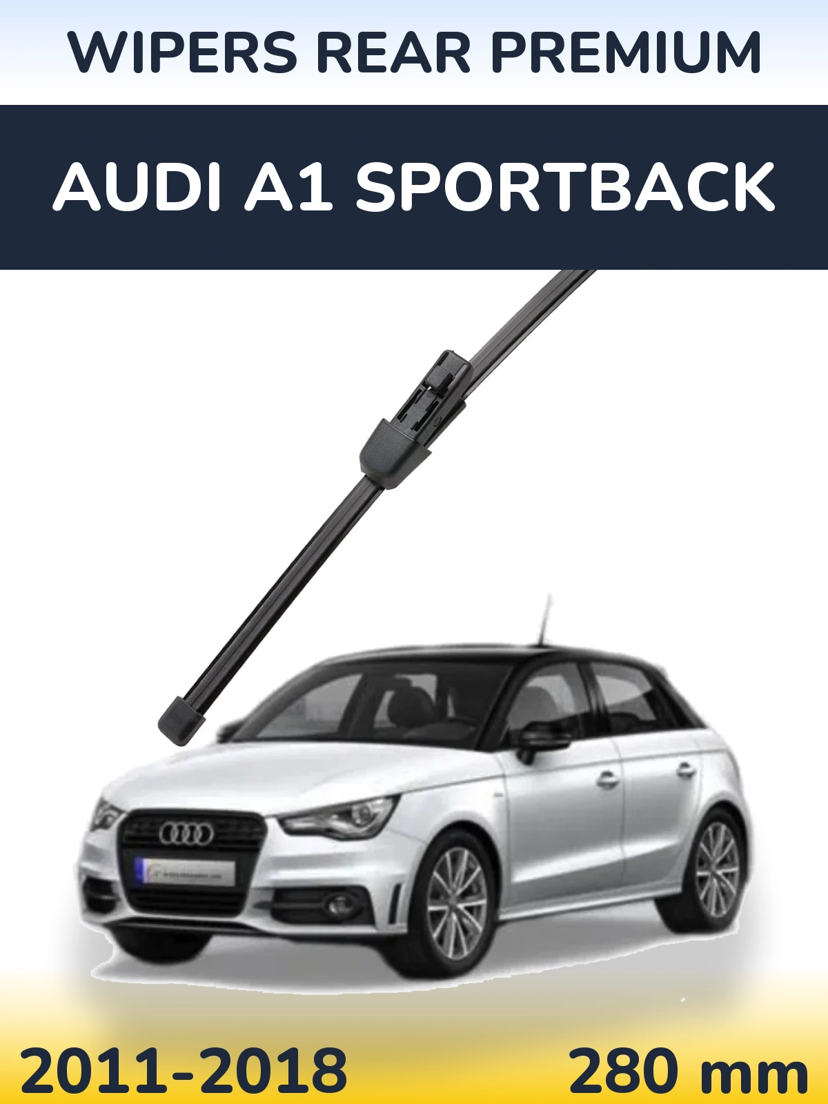 Torkarblad WIPERS REAR PREMIUM för Audi A1 Sportback