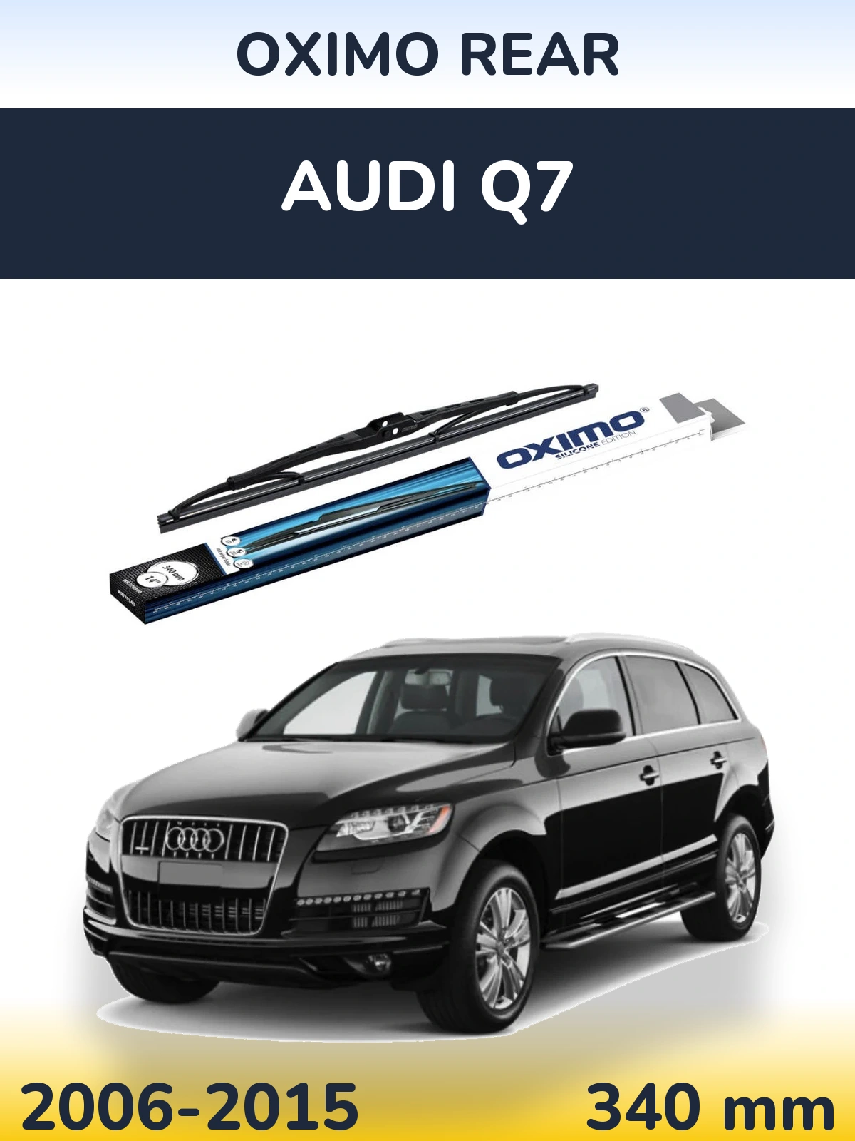 Torkarblad Oximo Rear för Audi Q7