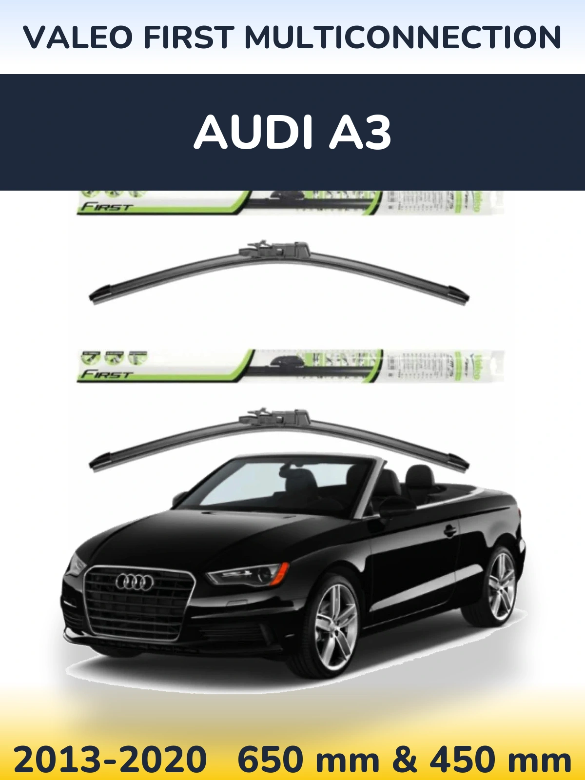 Torkarblad Valeo First MultiConnection för Audi A3