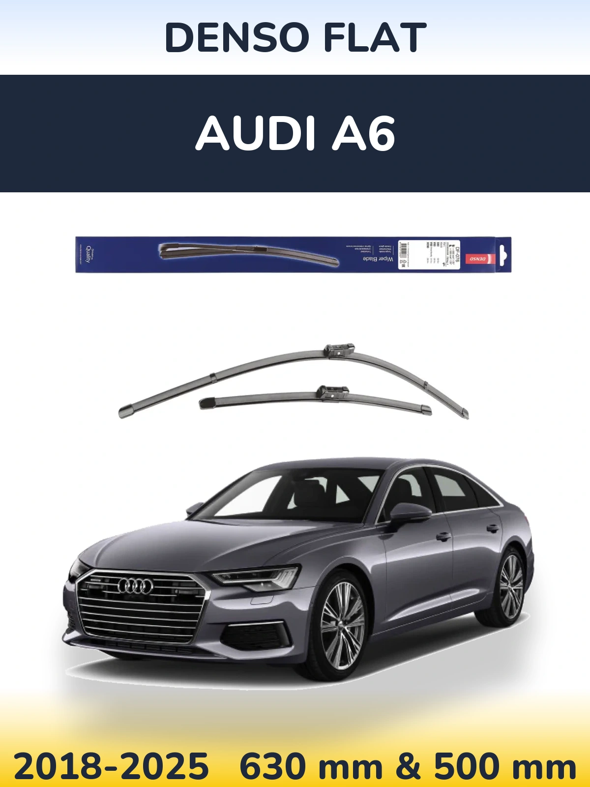 Torkarblad Denso Flat för Audi A6