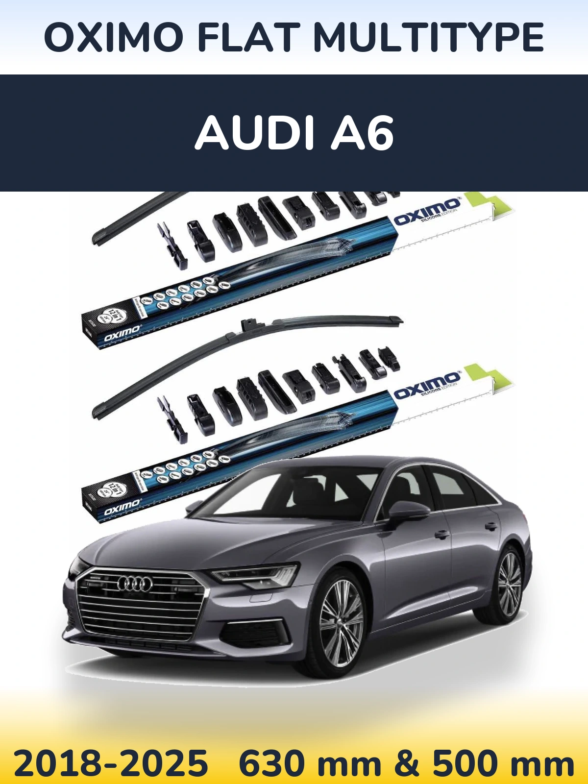 Torkarblad Oximo Flat MultiType för Audi A6