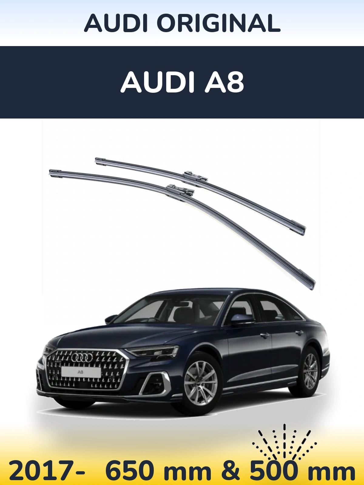 Torkarblad Audi OEM Audi Original för Audi A8