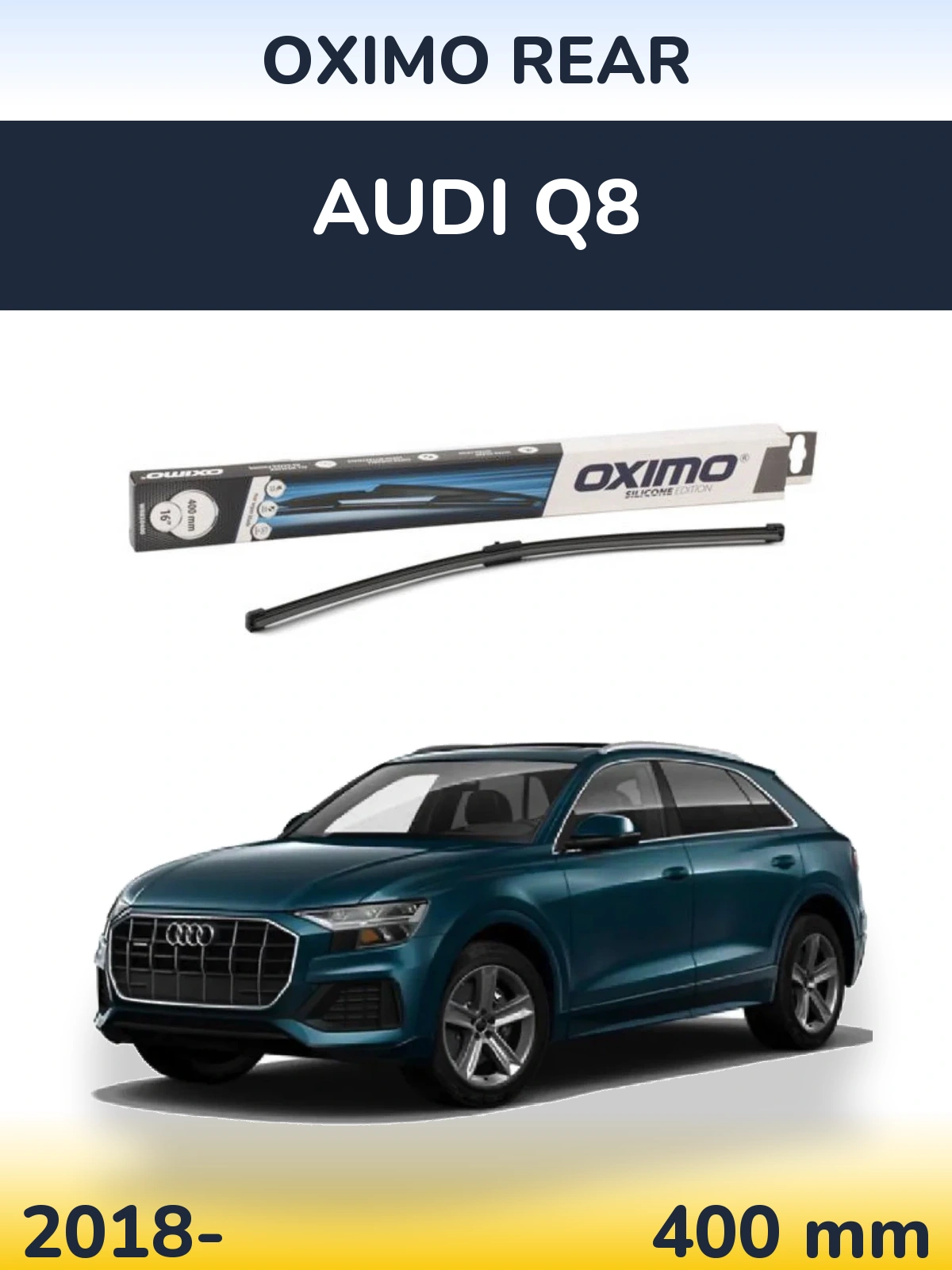 Torkarblad Oximo Rear för Audi Q8