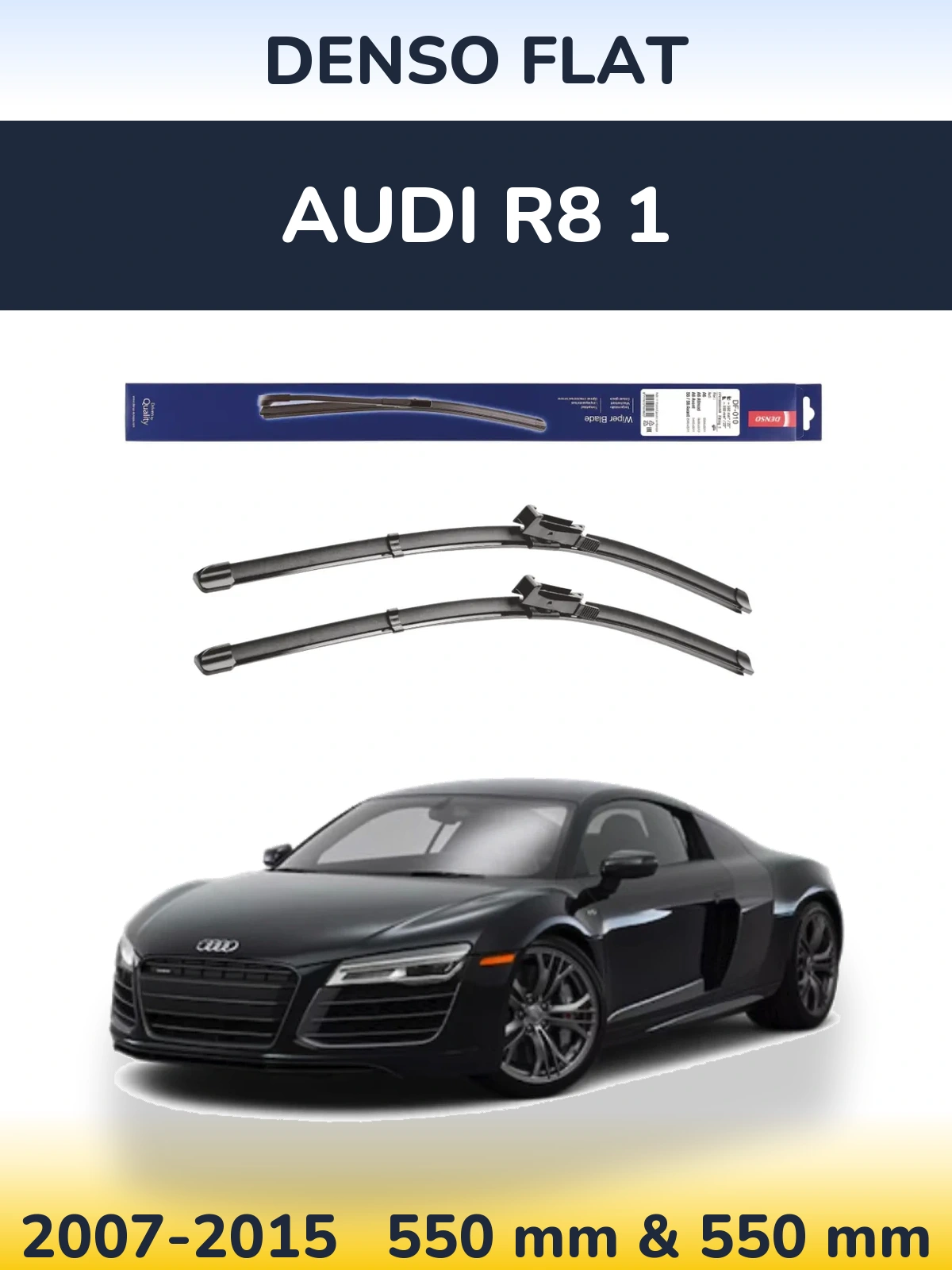 Torkarblad Denso Flat för Audi R8 1