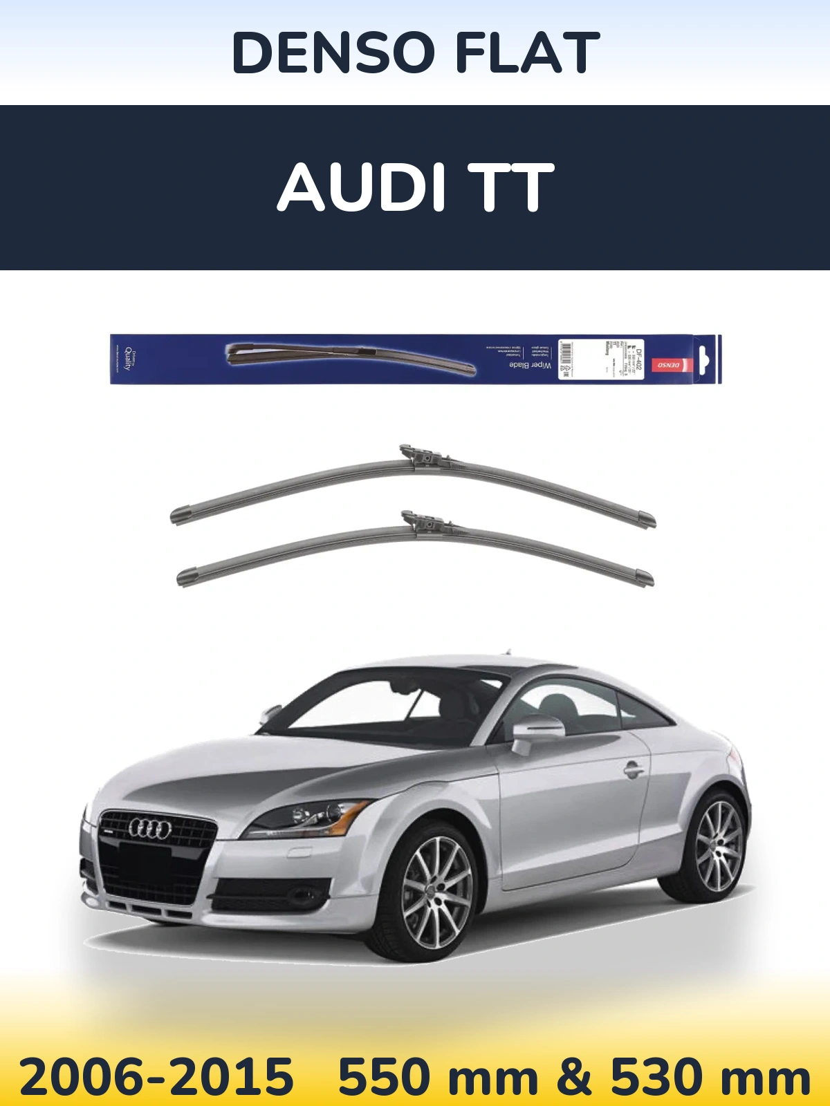Torkarblad Denso Flat för Audi TT