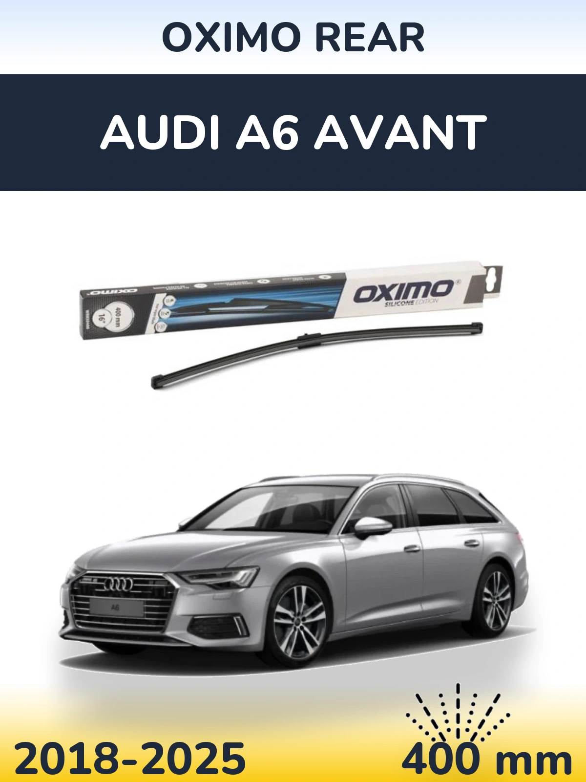 Torkarblad Oximo Rear för Audi A6 Avant