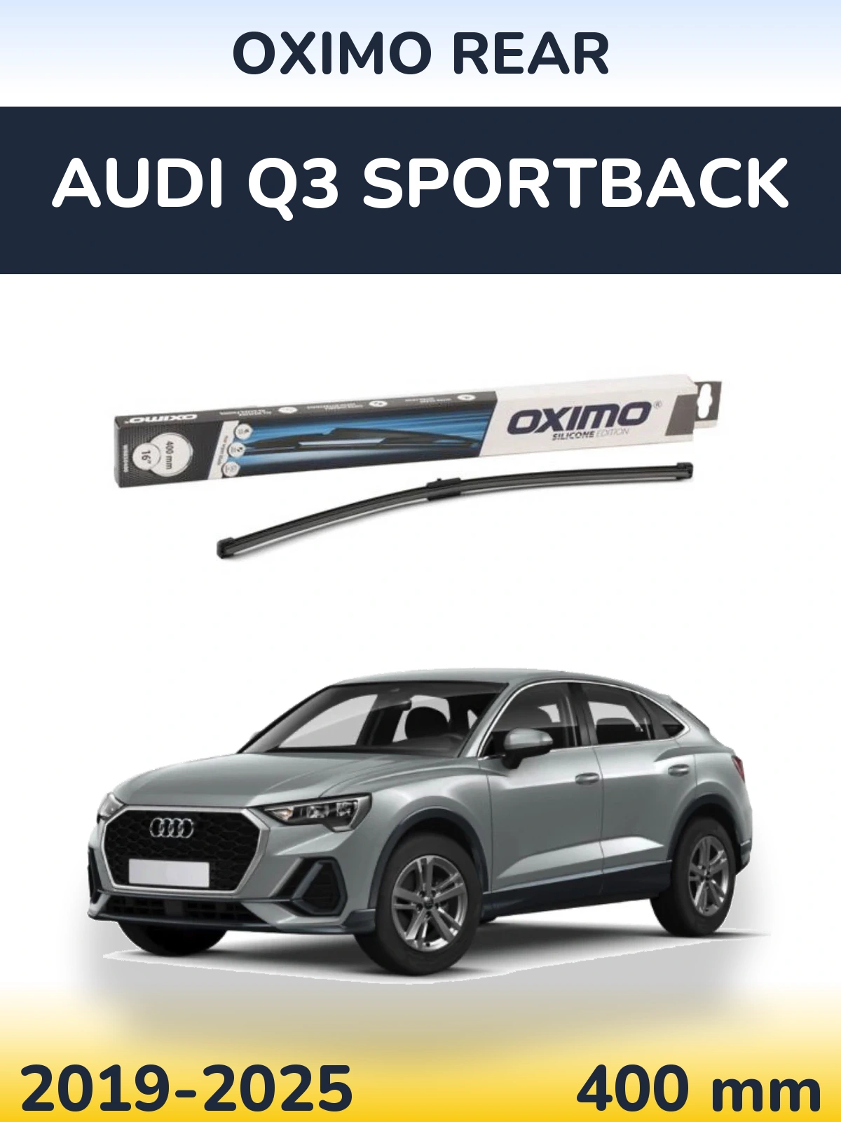 Torkarblad Oximo Rear för Audi Q3 Sportback