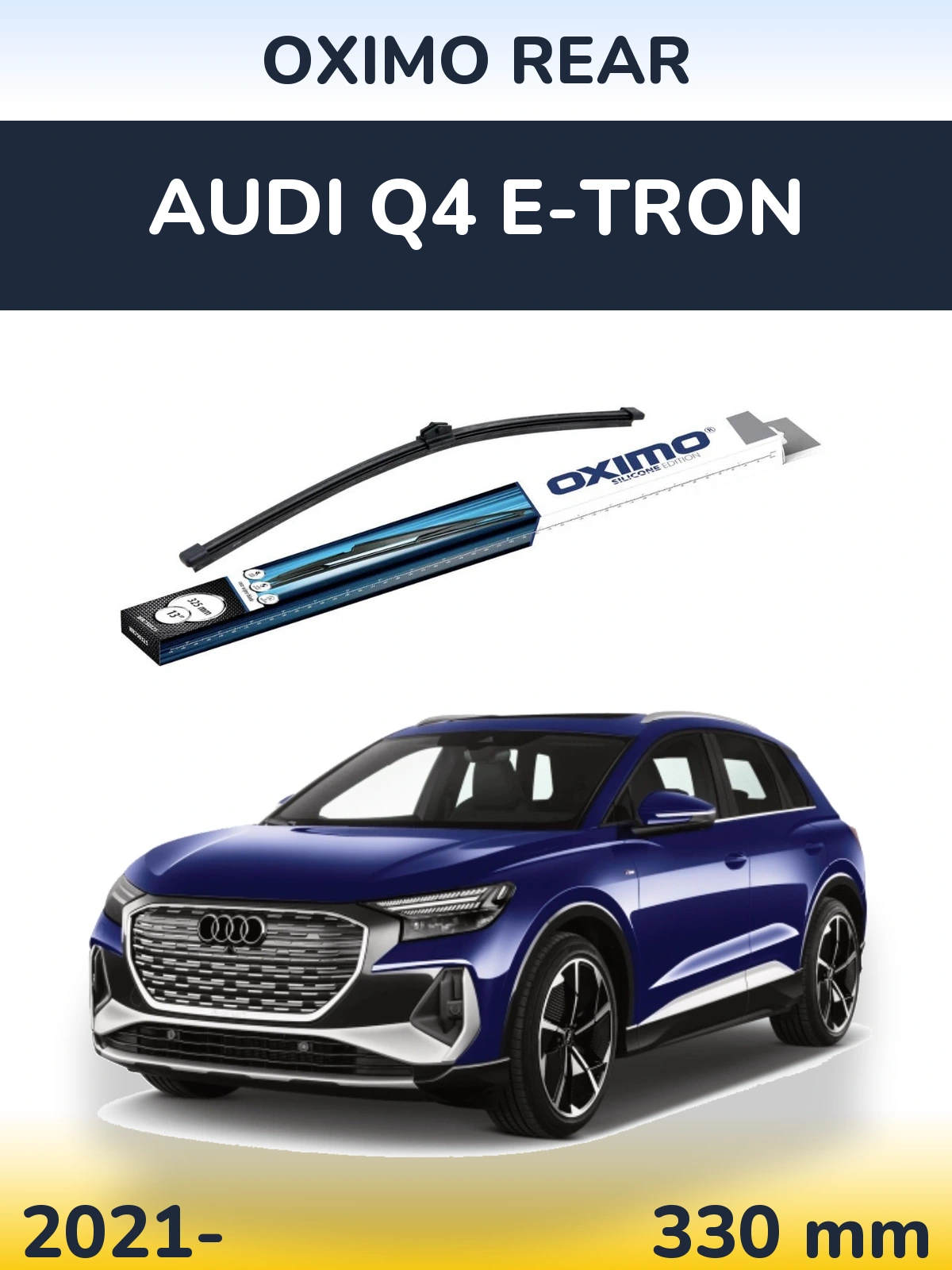 Torkarblad Oximo Rear för Audi Q4 e-tron