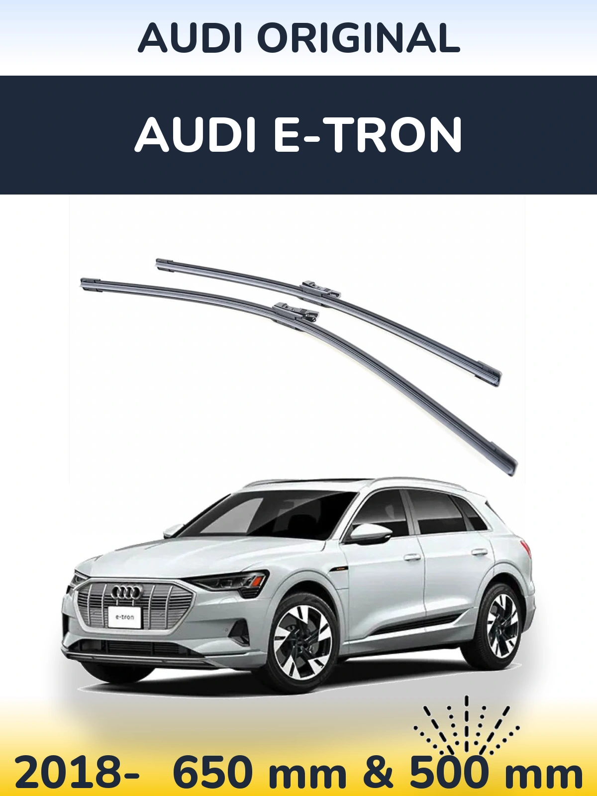 Torkarblad Audi OEM Audi Original för Audi e-tron