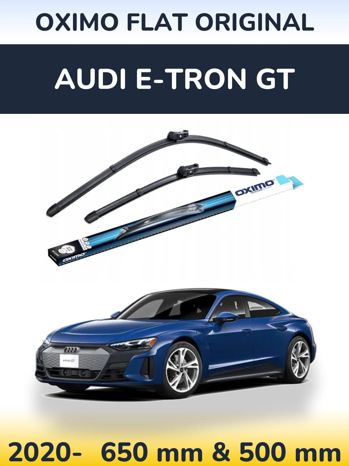 Torkarblad Oximo Flat Original för Audi e-tron GT