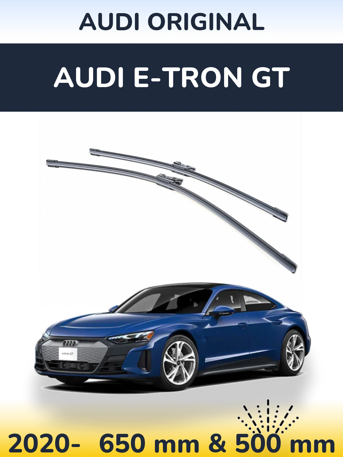 Torkarblad Audi OEM Audi Original för Audi e-tron GT
