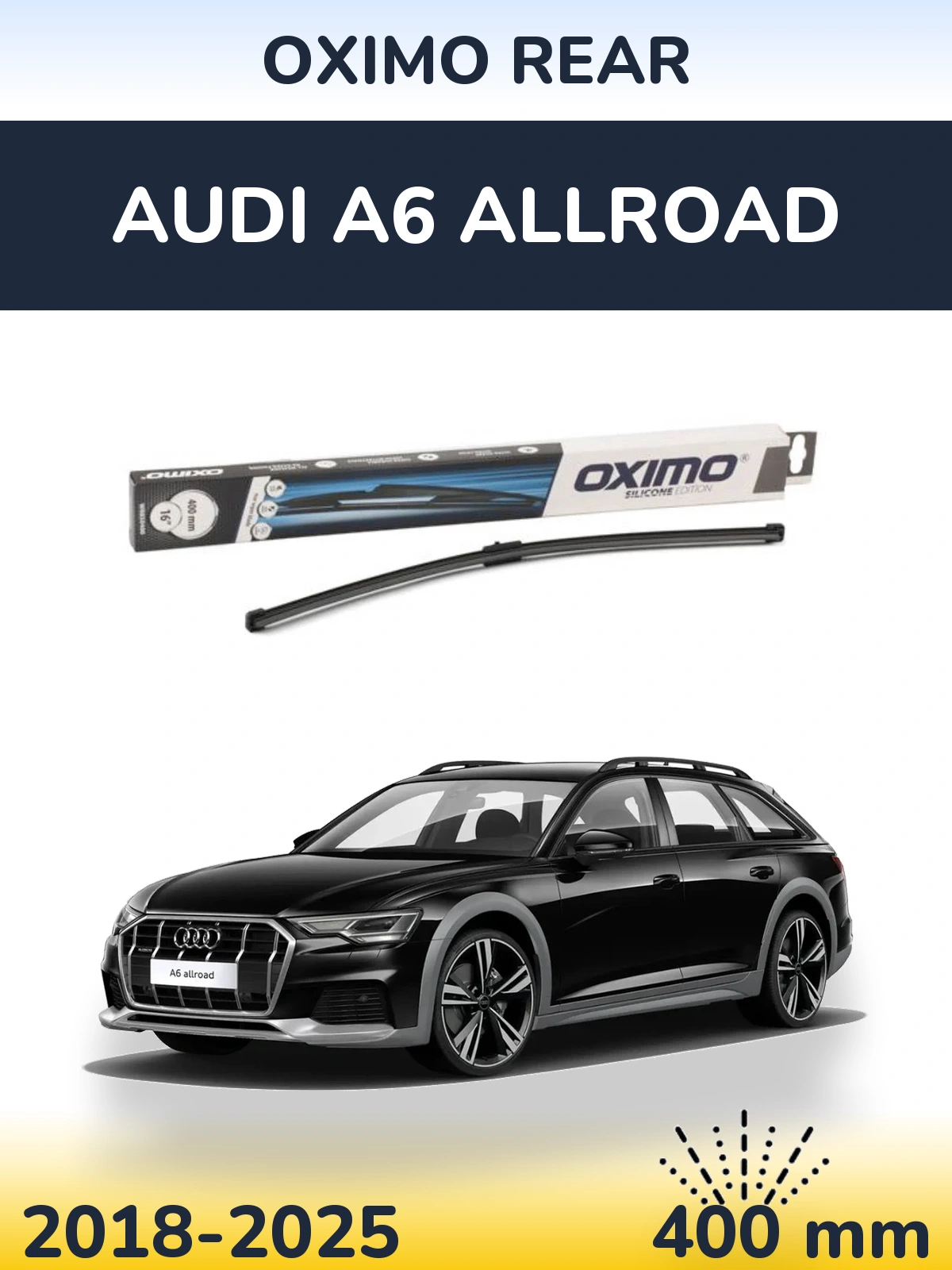 Torkarblad Oximo Rear för Audi A6 Allroad