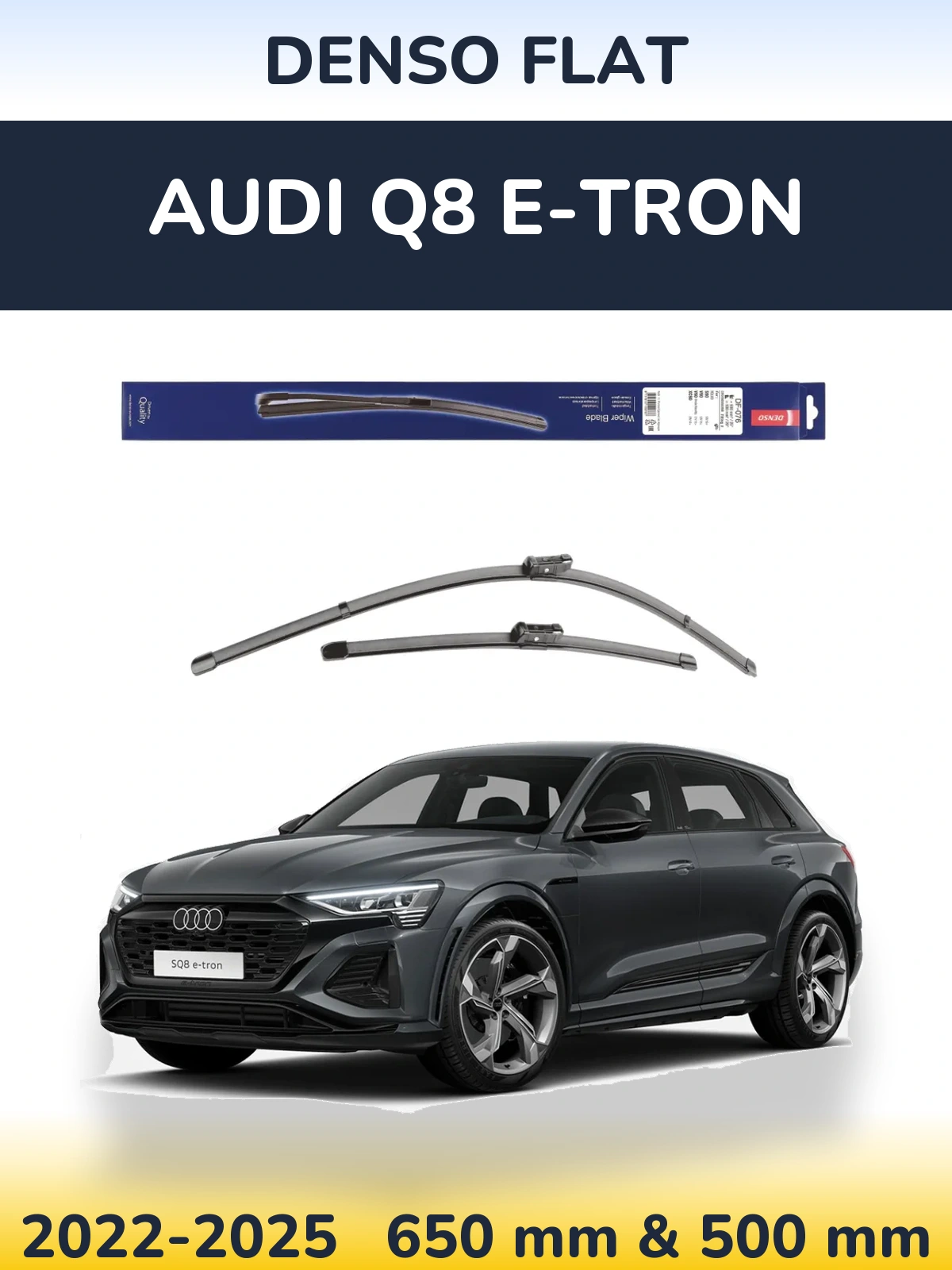 Torkarblad Denso Flat för Audi Q8 e-tron