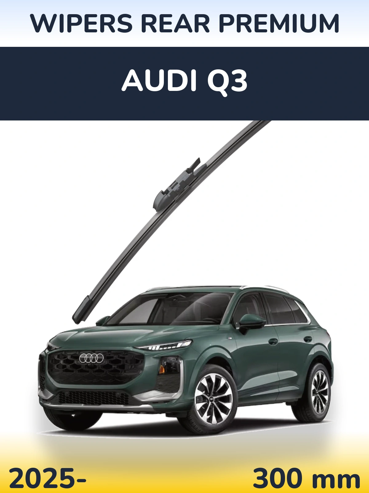 Torkarblad WIPERS REAR PREMIUM för Audi Q3