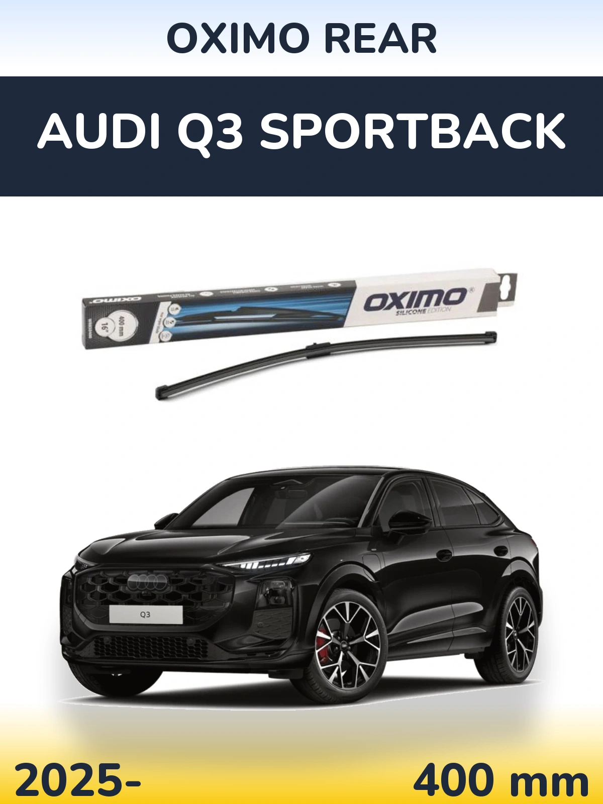 Torkarblad Oximo Rear för Audi Q3 Sportback