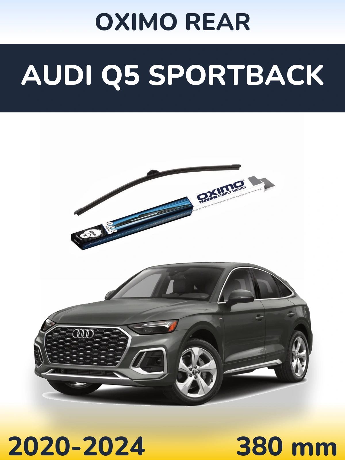 Torkarblad Oximo Rear för Audi Q5 Sportback