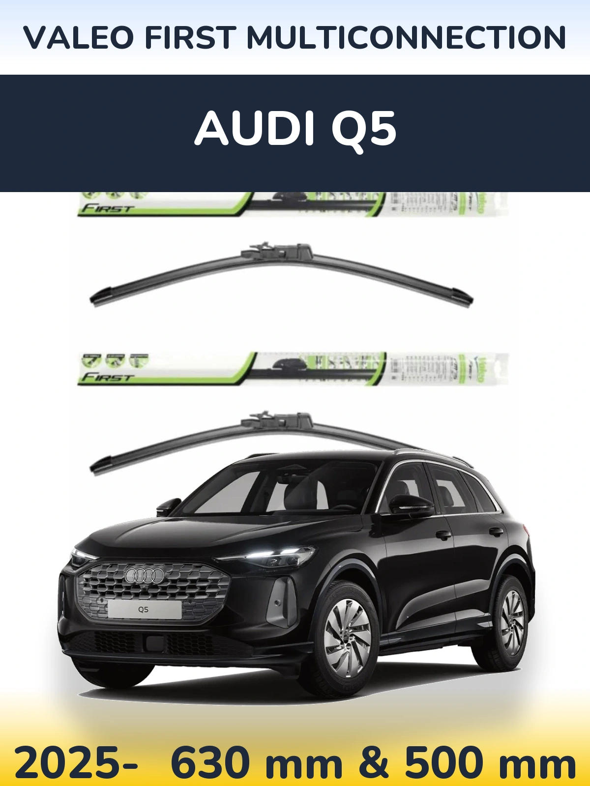Torkarblad Valeo First MultiConnection för Audi Q5
