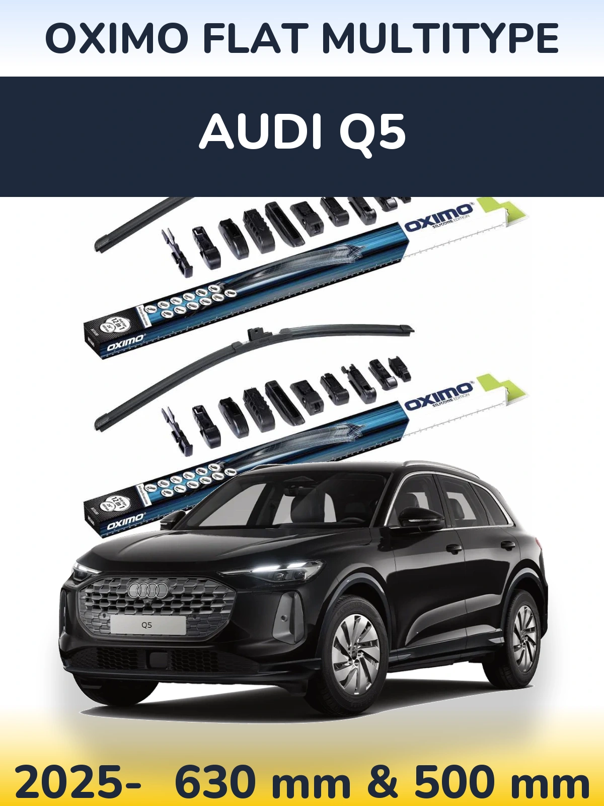 Torkarblad Oximo Flat MultiType för Audi Q5