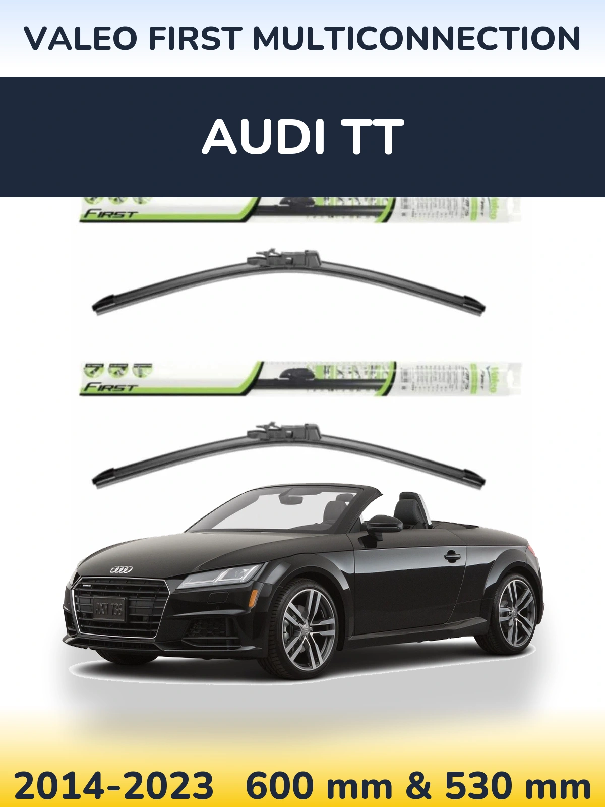Torkarblad Valeo First MultiConnection för Audi TT
