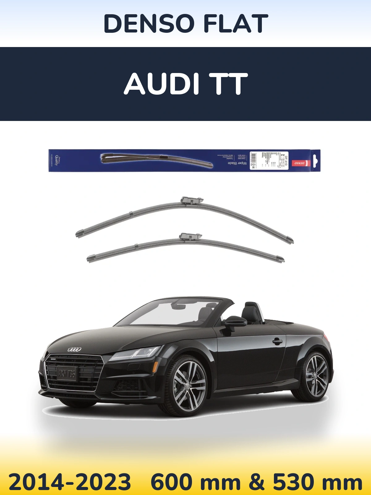Torkarblad Denso Flat för Audi TT