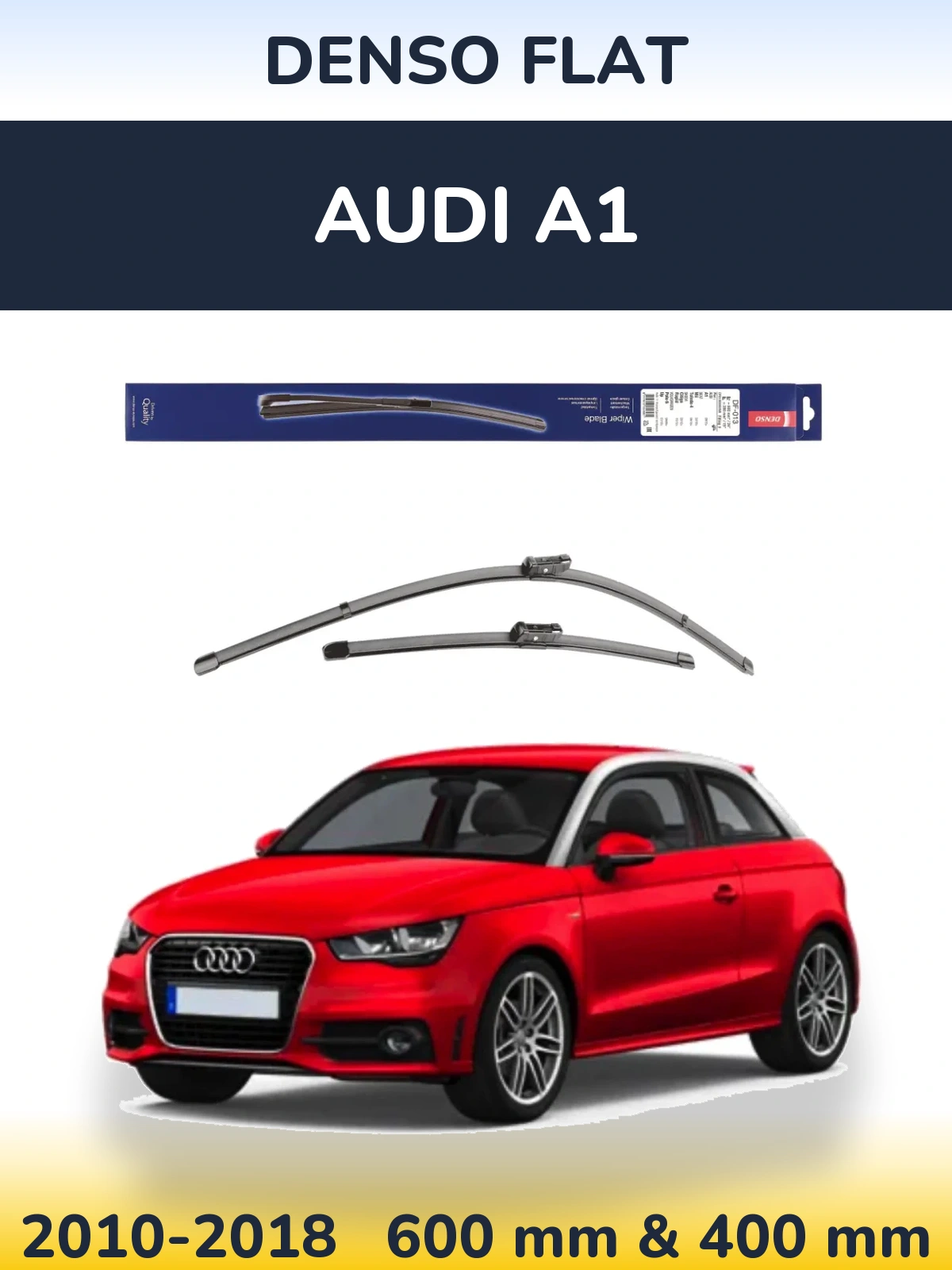 Torkarblad Denso Flat för Audi A1