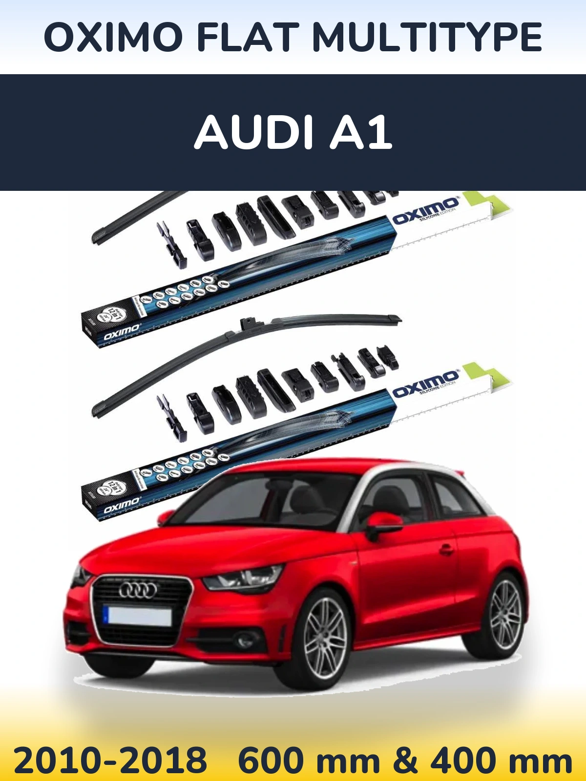 Torkarblad Oximo Flat MultiType för Audi A1