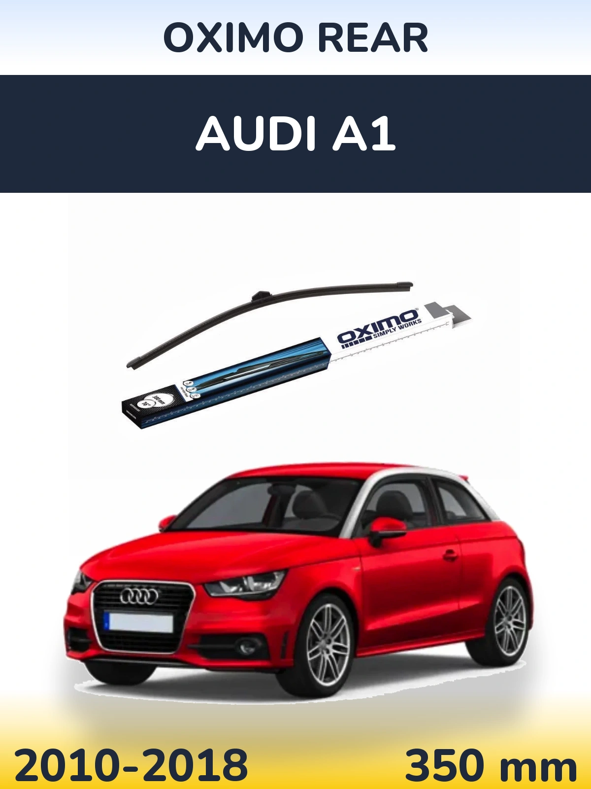 Torkarblad Oximo Rear för Audi A1