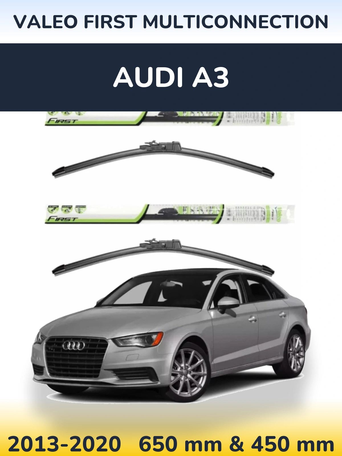 Torkarblad Valeo First MultiConnection för Audi A3