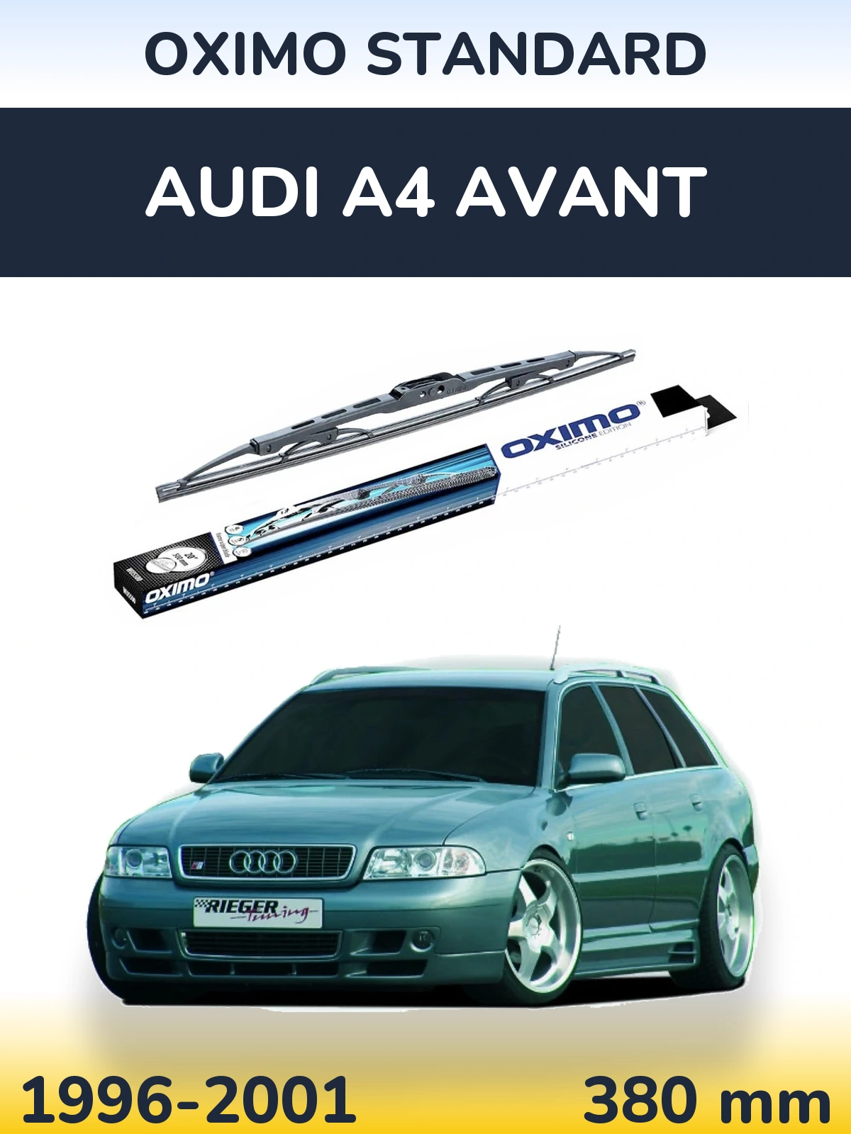 Torkarblad Oximo Standard för Audi A4 Avant