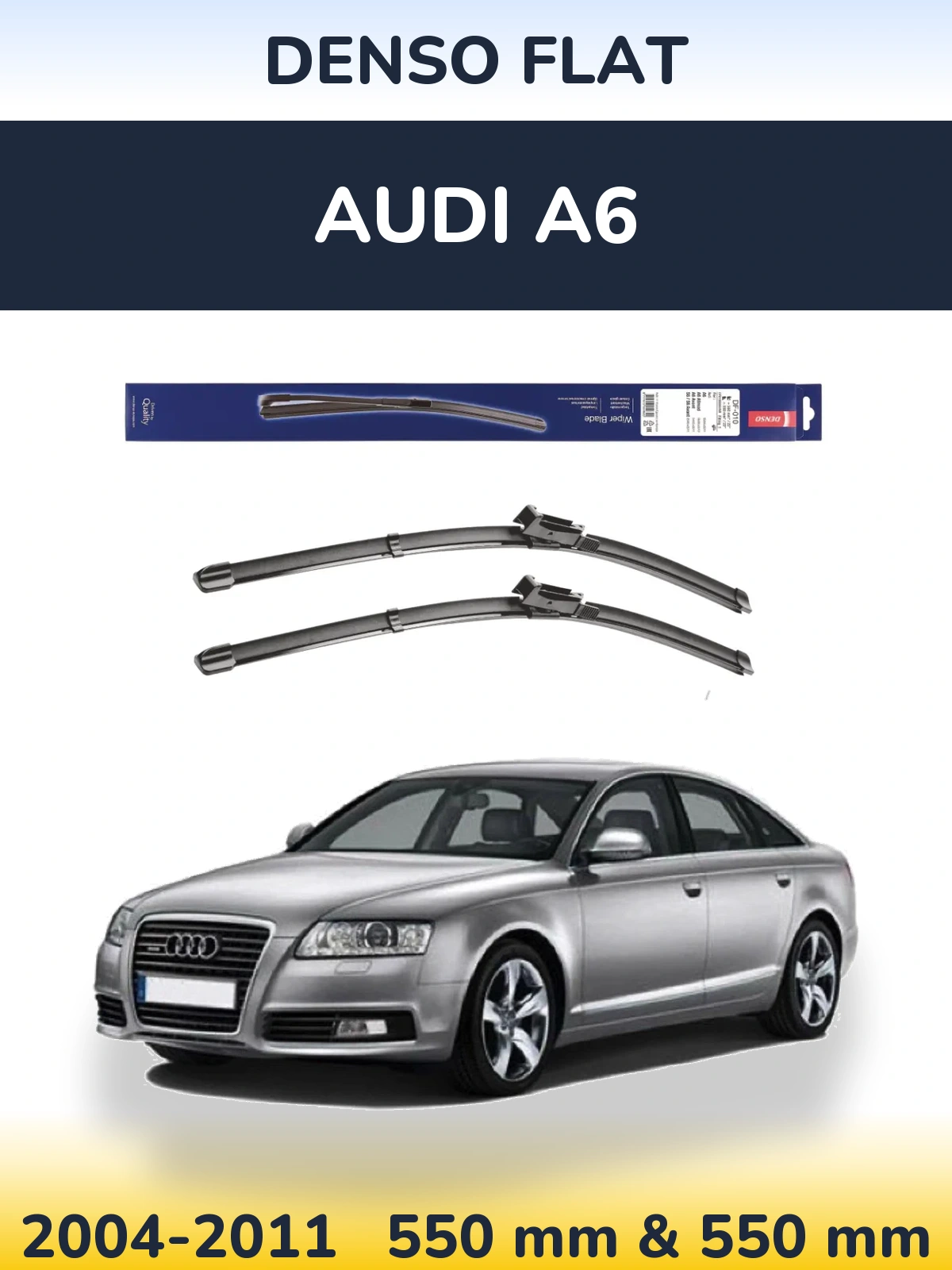 Torkarblad Denso Flat för Audi A6