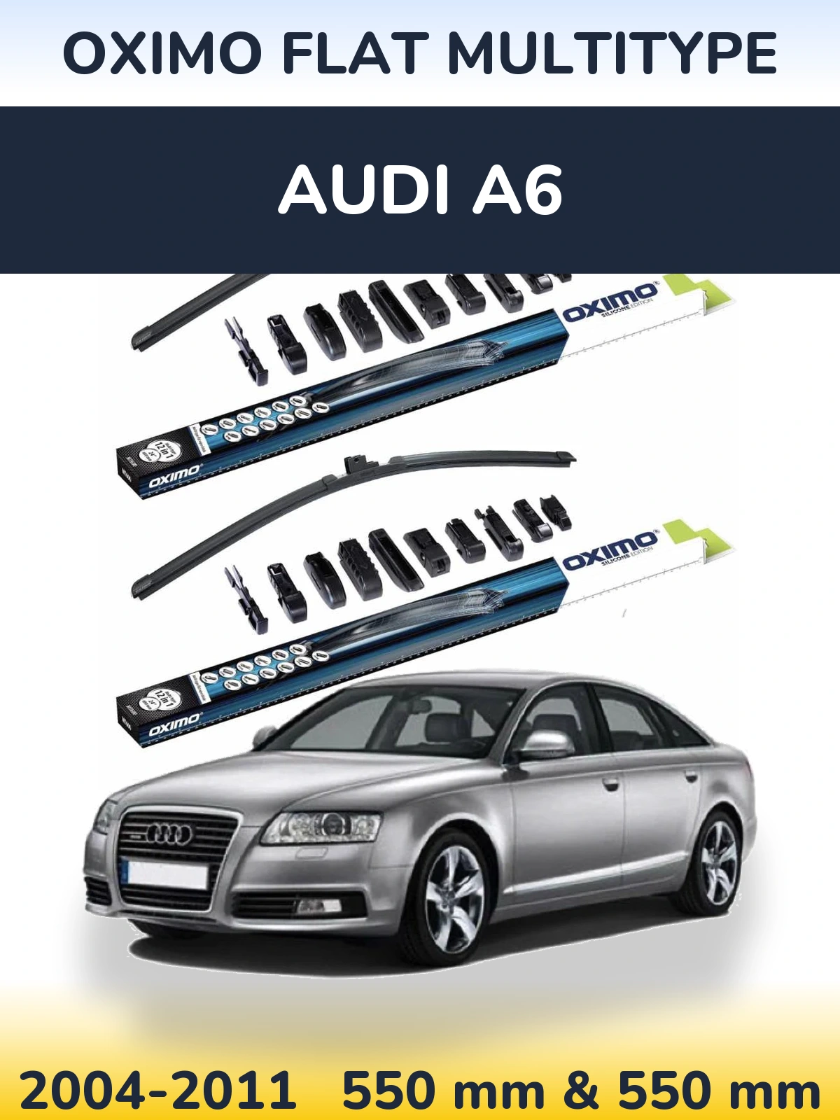 Torkarblad Oximo Flat MultiType för Audi A6