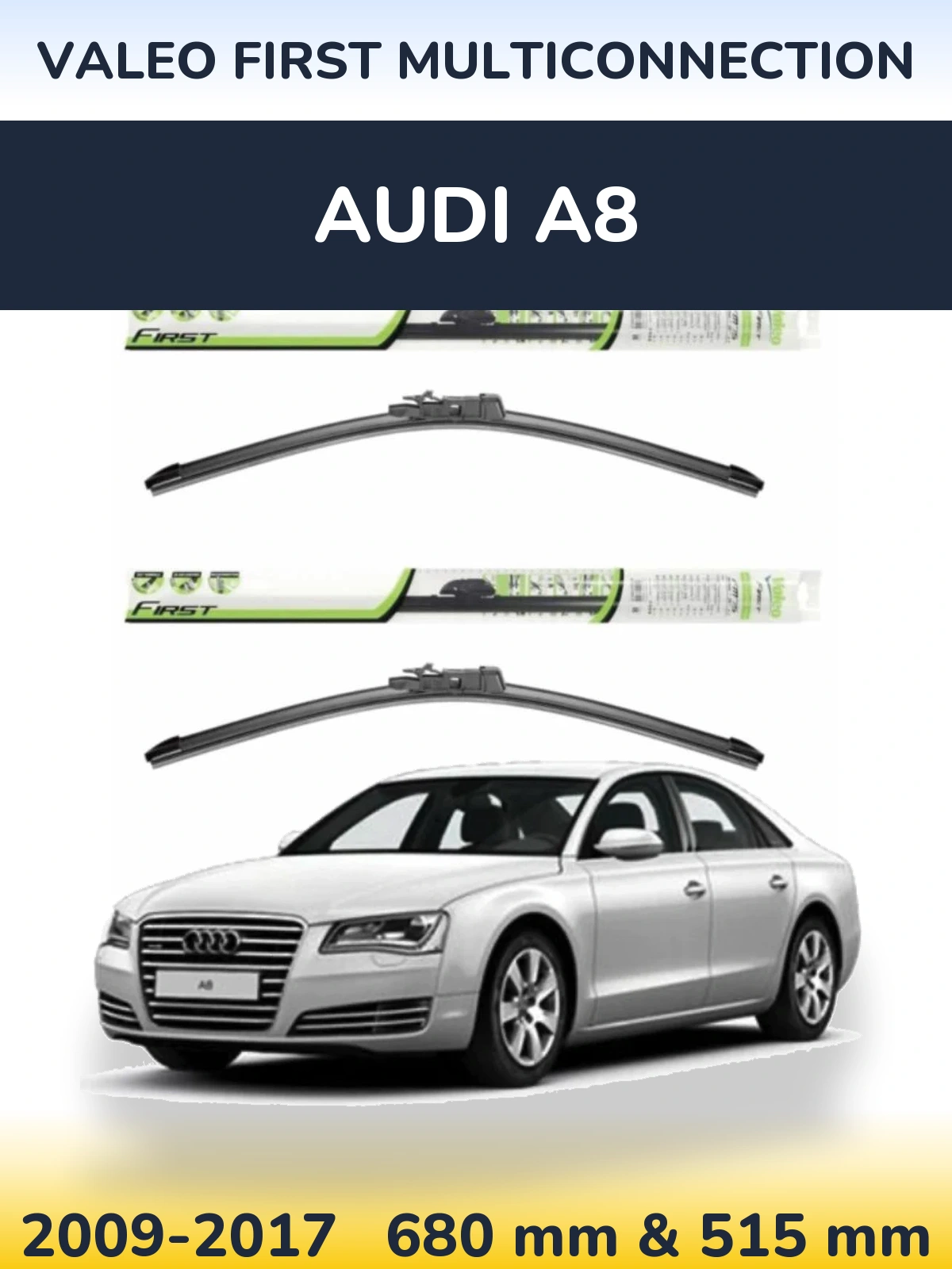 Torkarblad Valeo First MultiConnection för Audi A8
