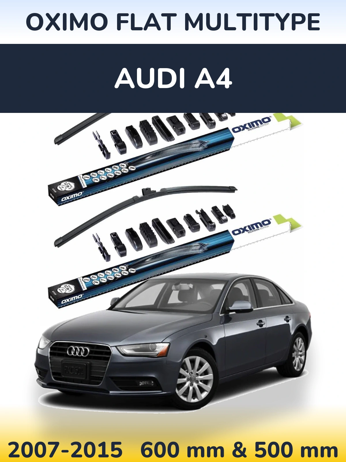 Torkarblad Oximo Flat MultiType för Audi A4