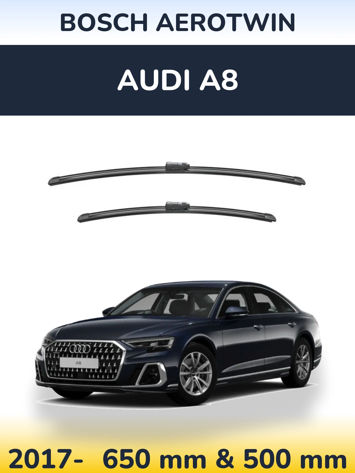 Torkarblad BOSCH AeroTwin för Audi A8