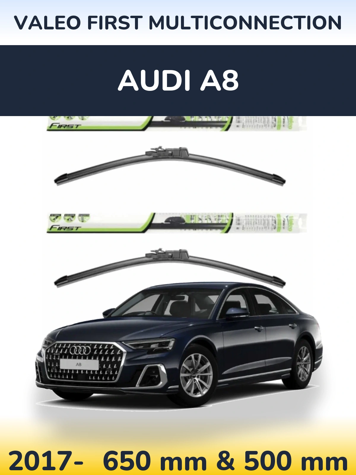 Torkarblad Valeo First MultiConnection för Audi A8