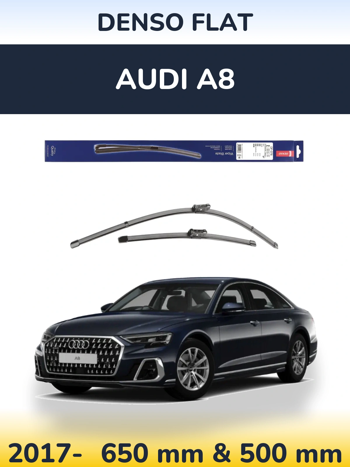 Torkarblad Denso Flat för Audi A8