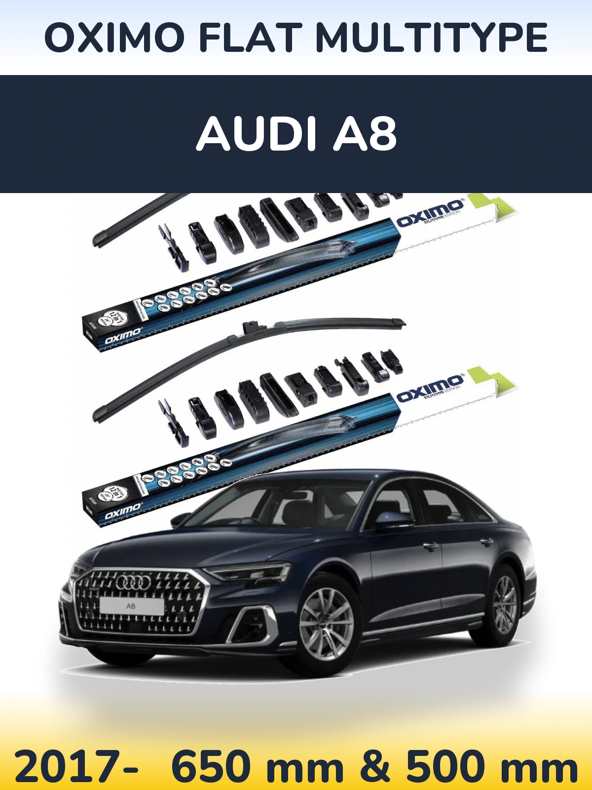 Torkarblad Oximo Flat MultiType för Audi A8