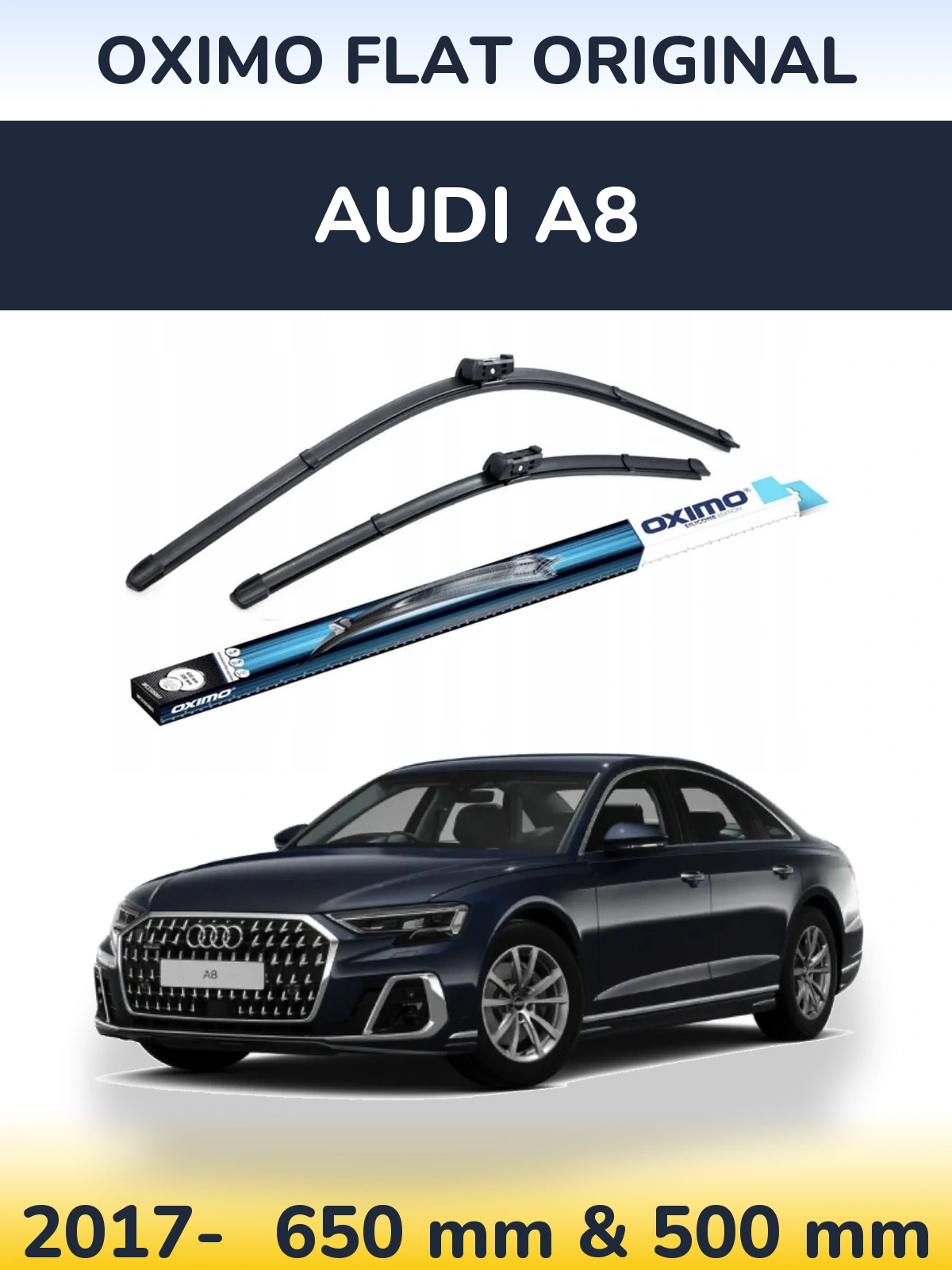 Torkarblad Oximo Flat Original för Audi A8
