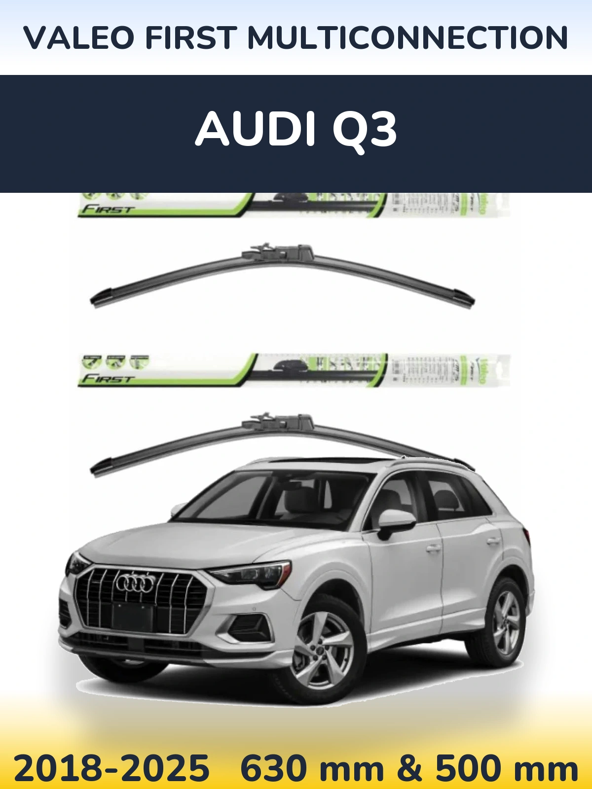 Torkarblad Valeo First MultiConnection för Audi Q3