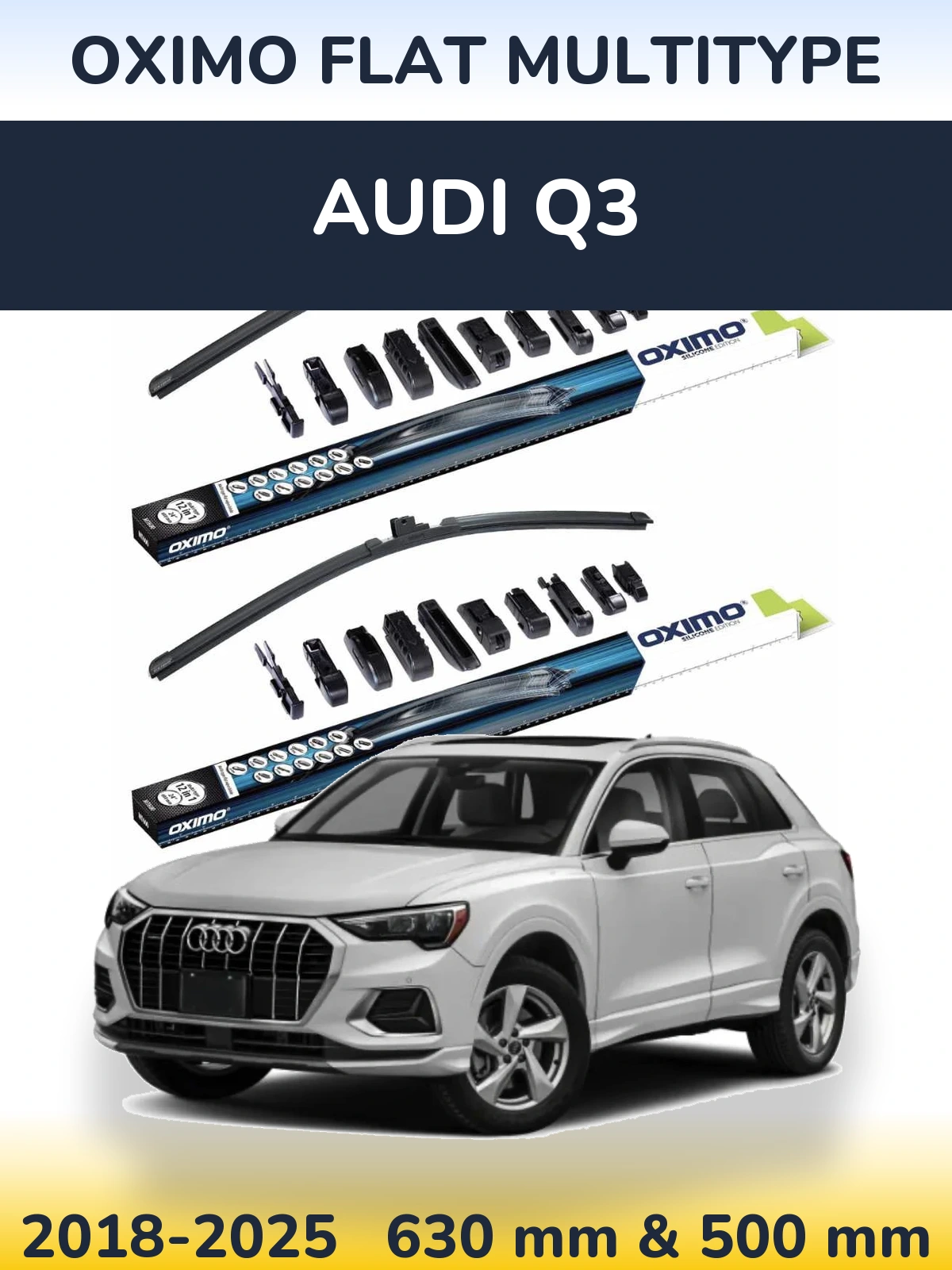 Torkarblad Oximo Flat MultiType för Audi Q3