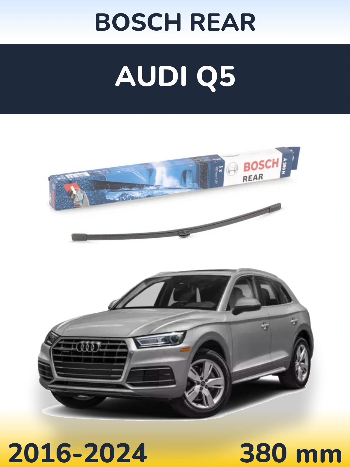 Torkarblad BOSCH Rear för Audi Q5