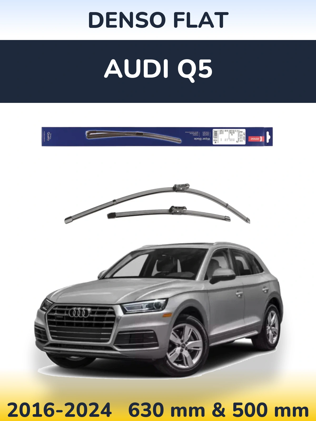 Torkarblad Denso Flat för Audi Q5