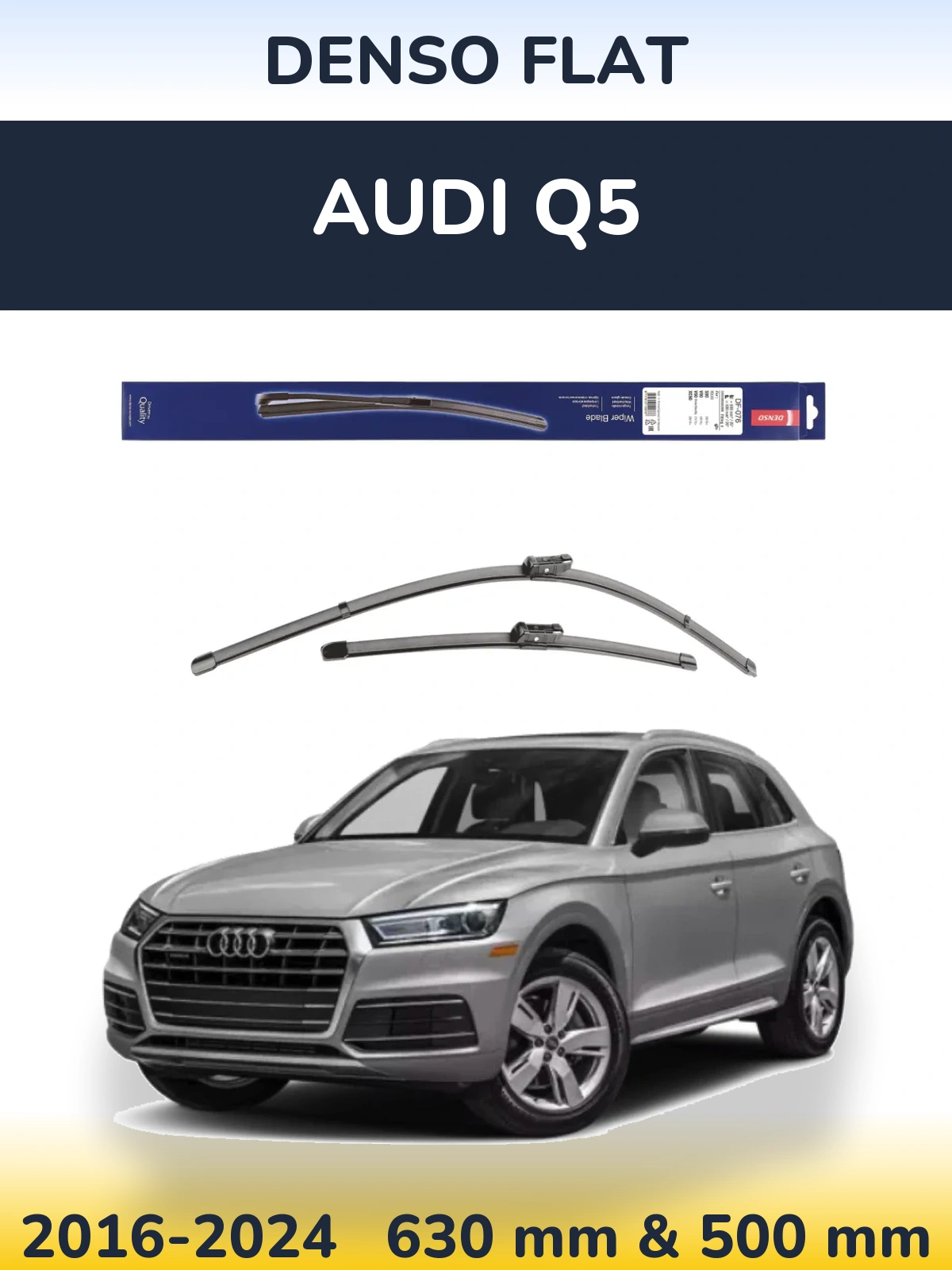 Torkarblad Denso Flat för Audi Q5