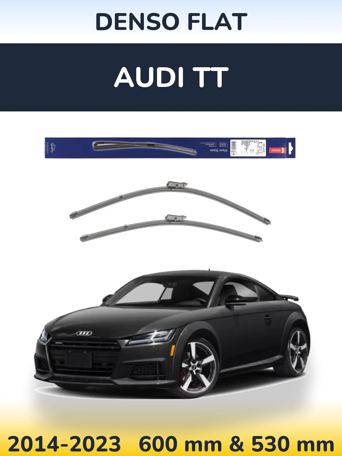 Torkarblad Denso Flat för Audi TT