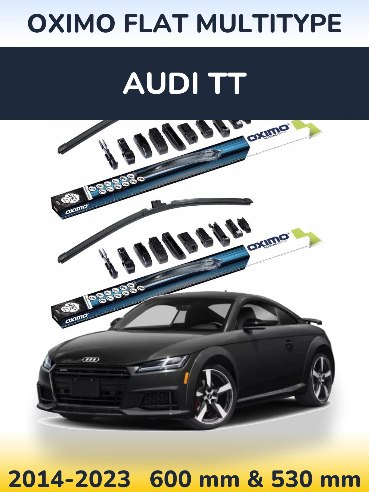 Torkarblad Oximo Flat MultiType för Audi TT