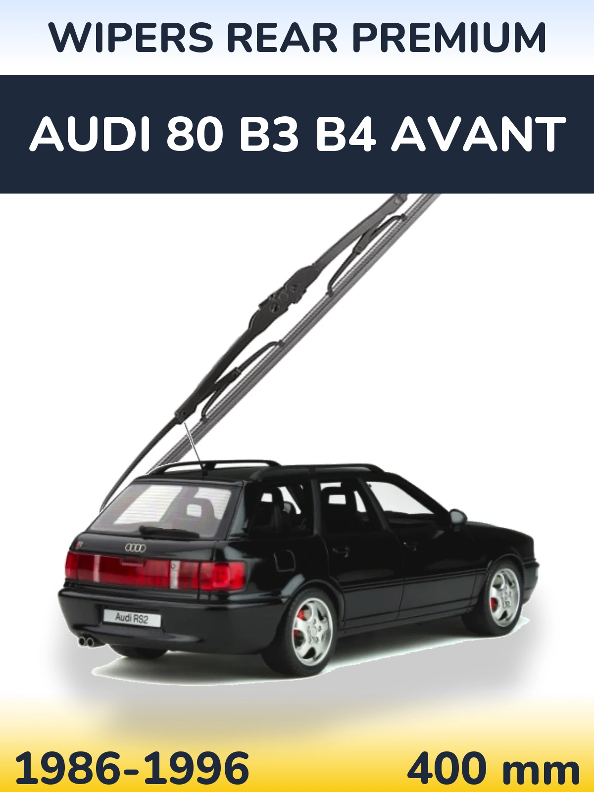 Torkarblad WIPERS REAR PREMIUM för Audi 80 B3 B4 Avant