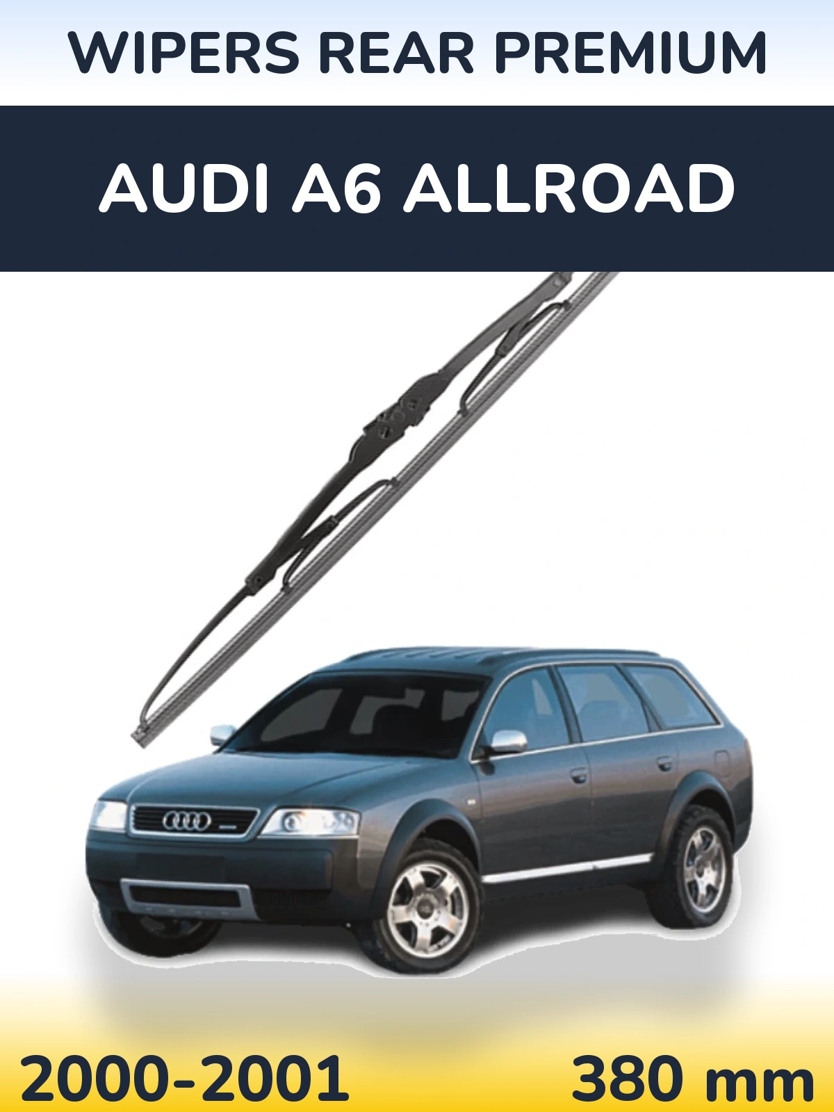 Torkarblad WIPERS REAR PREMIUM för Audi A6 Allroad