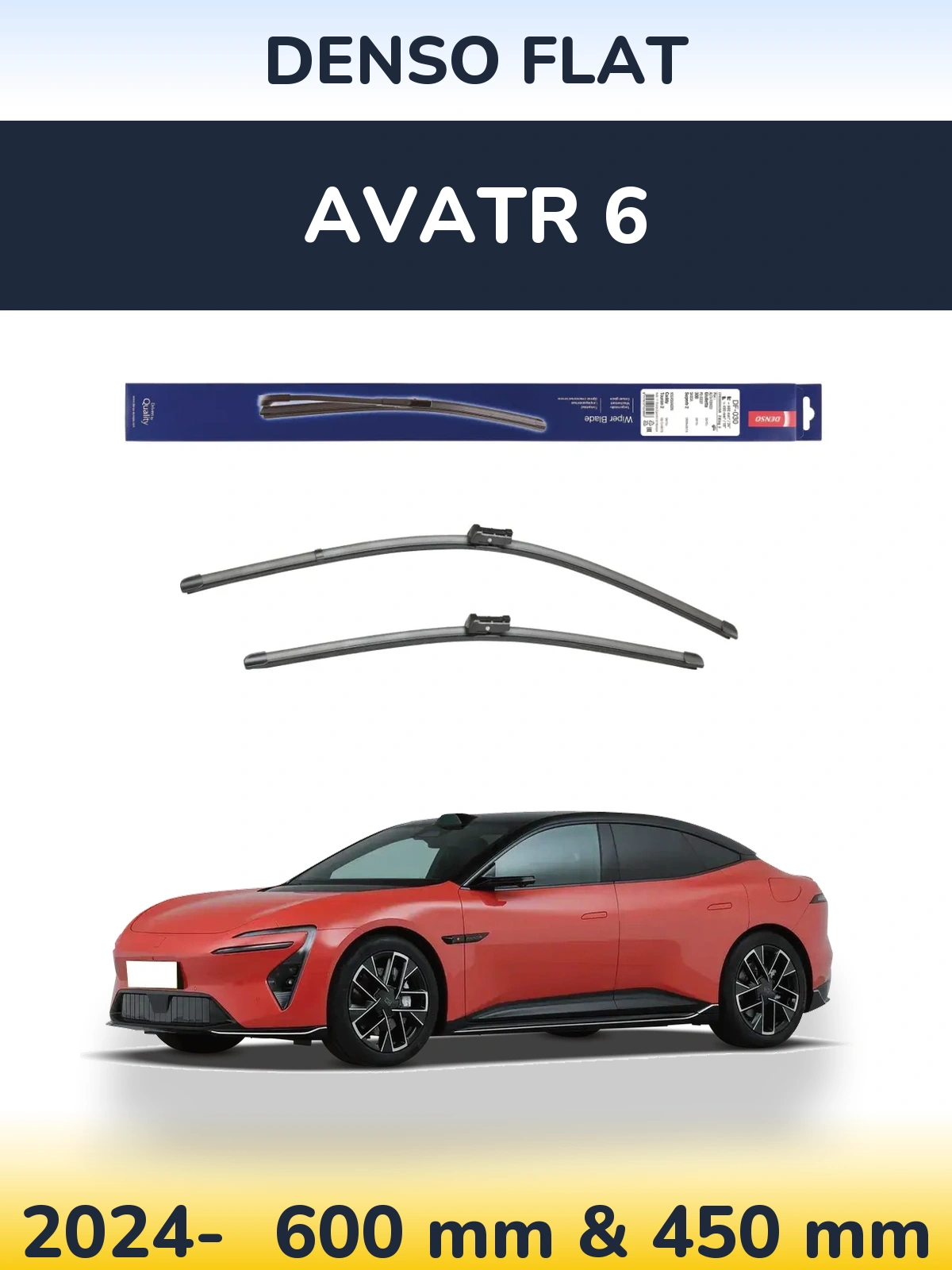 Torkarblad Denso Flat för Avatr 6