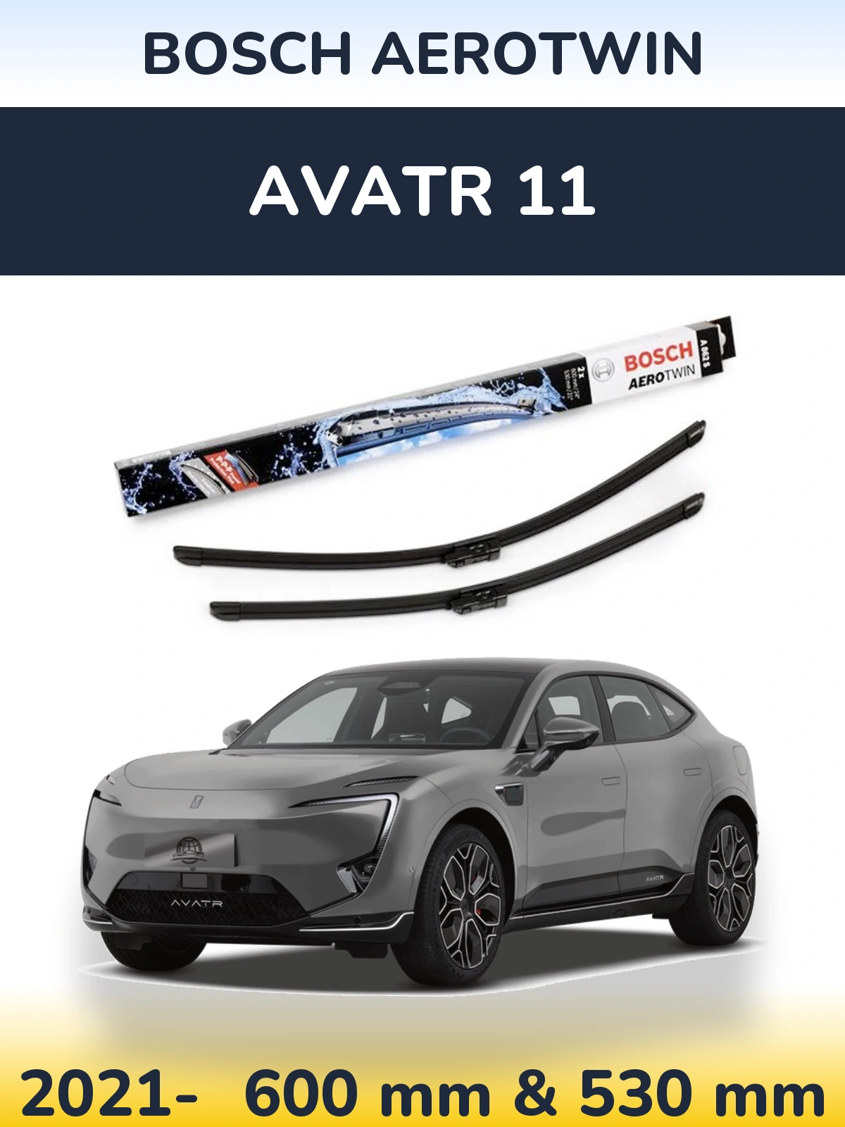 Torkarblad BOSCH AeroTwin för Avatr 11